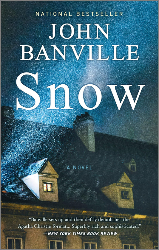 Snow: A Novel – A Compelling 1950s Murder Mystery Set in a Snowbound Irish Manor (Strafford and Quirke, 1)