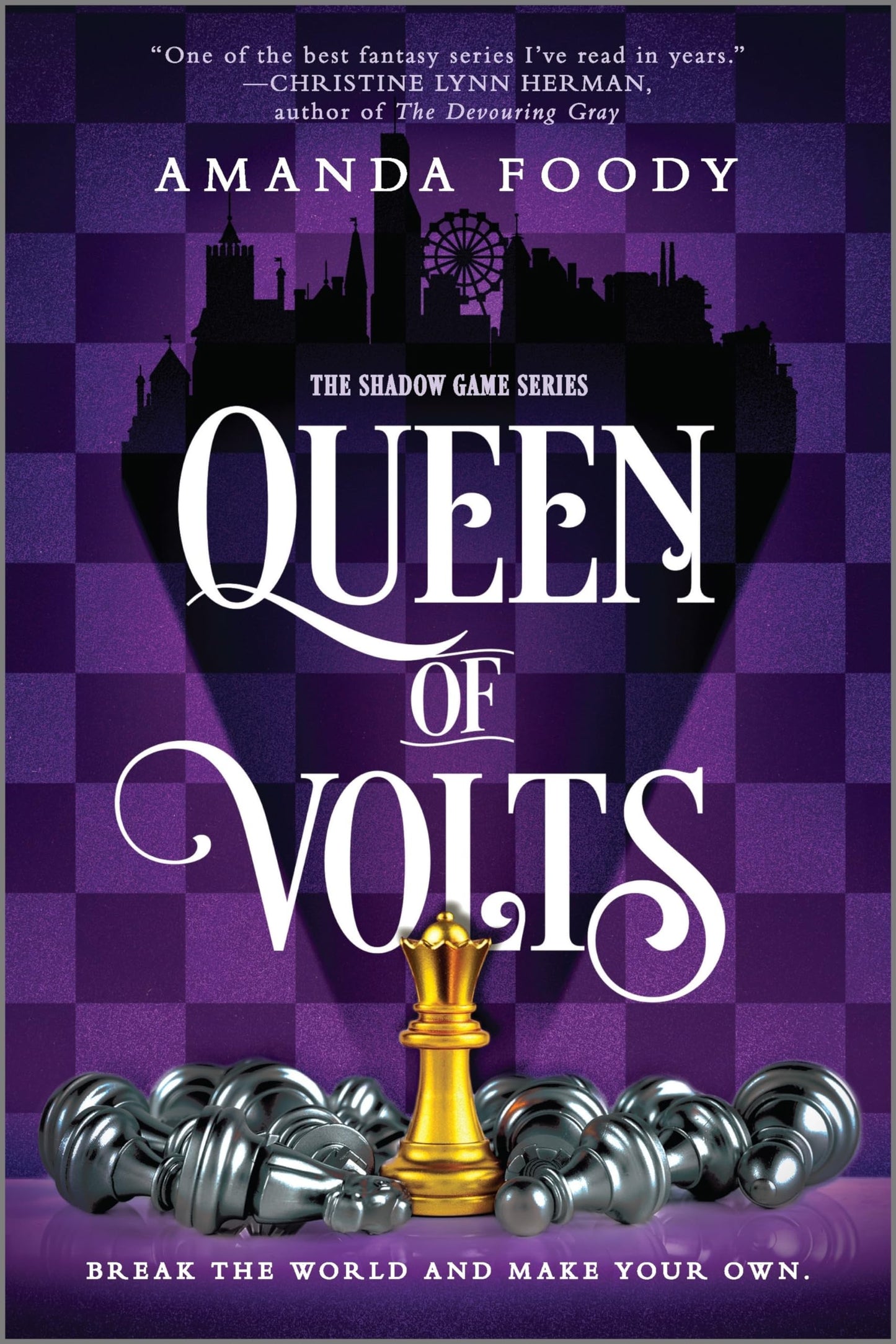 Queen of Volts: An Intense Enemies to Lovers YA Fantasy Where the Final Game Begins (The Shadow Game Series, 3)
