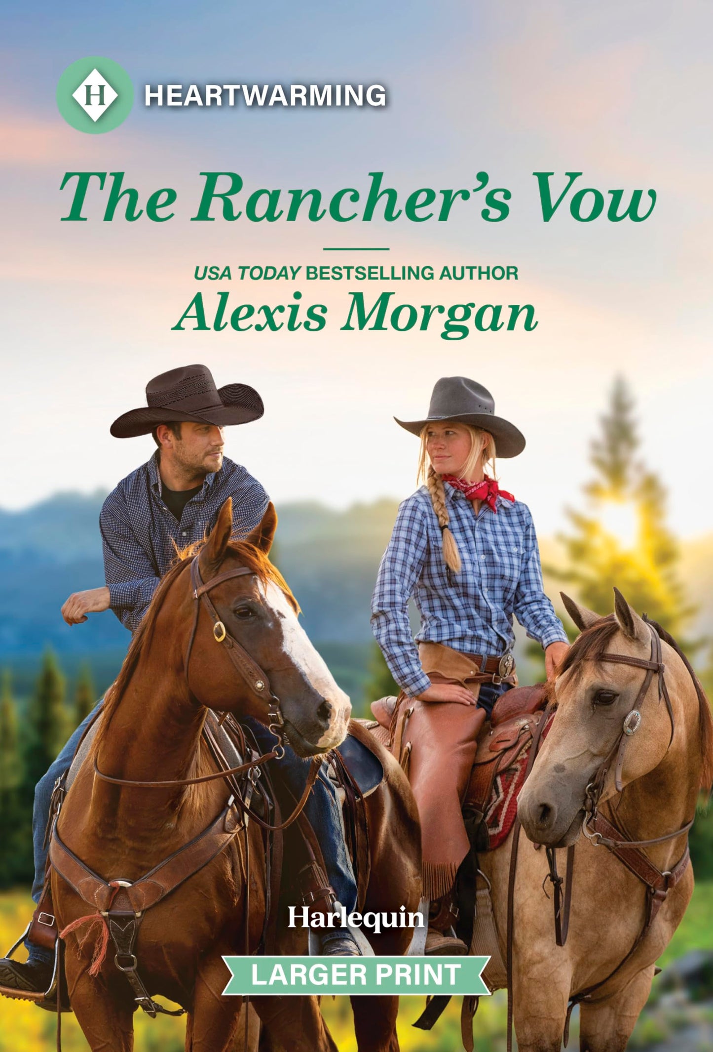 The Rancher's Vow: A Clean and Uplifting Romance (Heroes of Dunbar Mountain, 8)