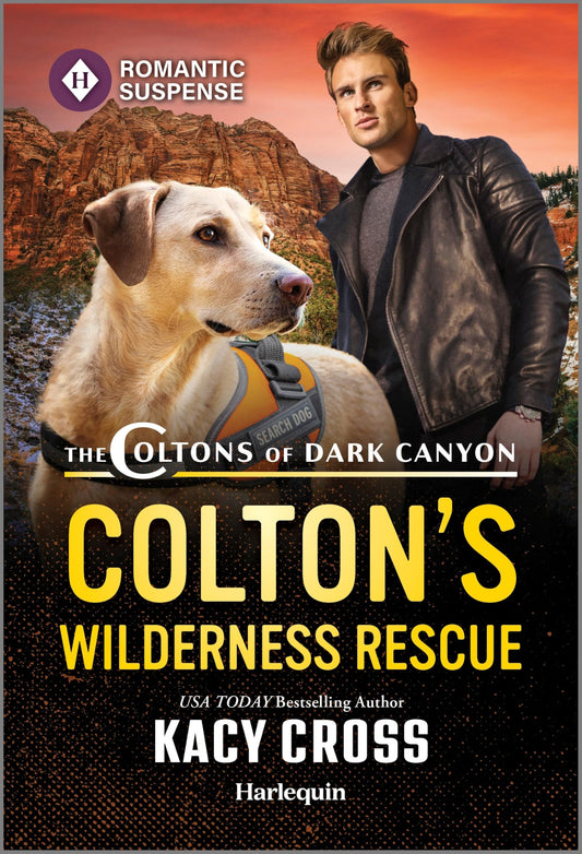 Colton's Wilderness Rescue: A Harlequin K-9 Romantic Suspense Romance (The Coltons of Dark Canyon, 1)