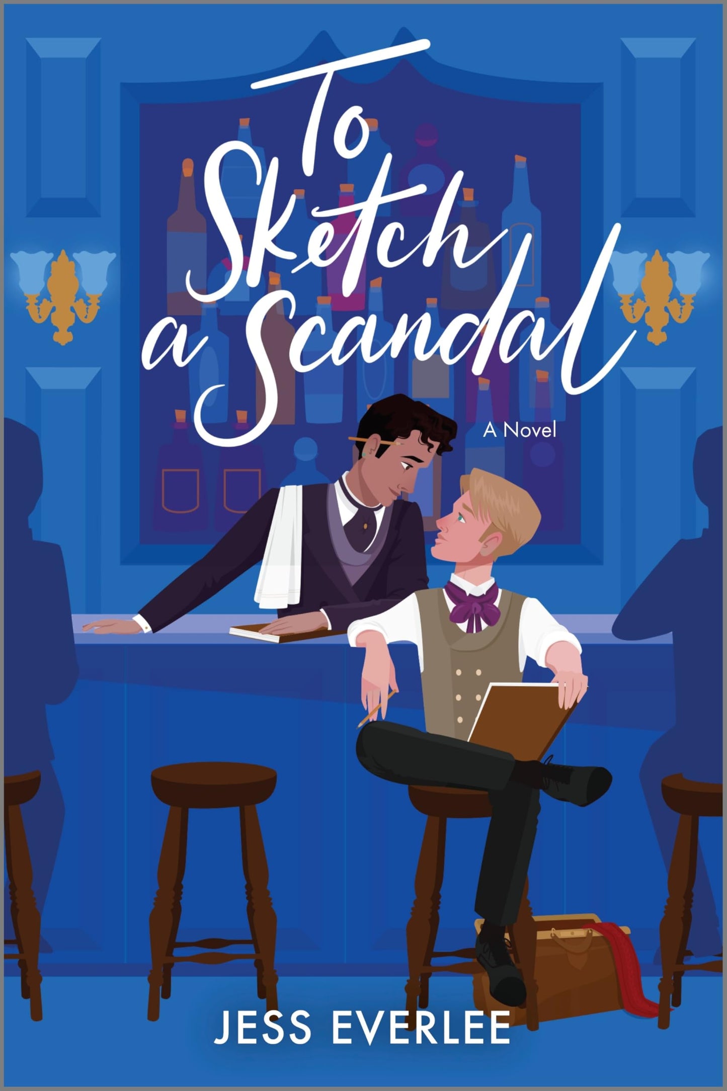 To Sketch a Scandal: An Intriguing Gay Romance of Artistic Passion and Scotland Yard Secrets (Lucky Lovers of London, 4)