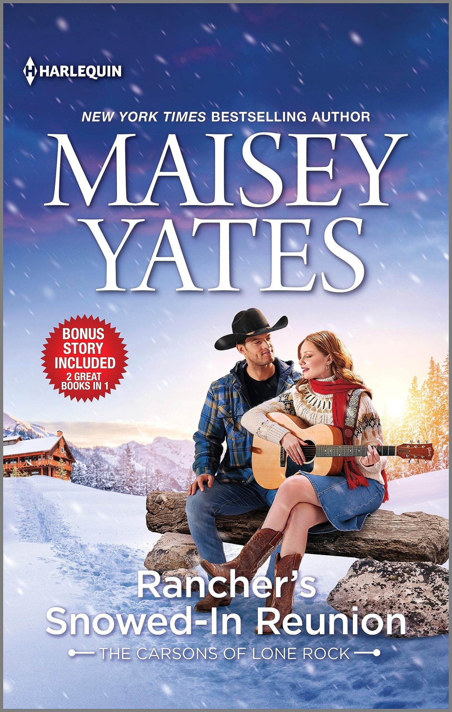 Rancher's Snowed-In Reunion & Claiming the Rancher's Heir (Carsons of Lone Rock) - 3590
