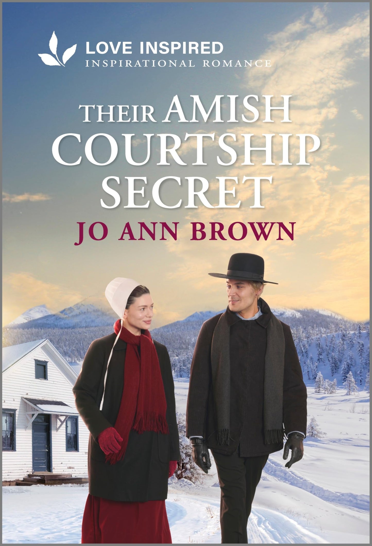 Their Amish Courtship Secret: An Uplifting Inspirational Romance – A Sweet Fake Relationship Story Set on an Amish Farm (Amish of Lost River, 3)