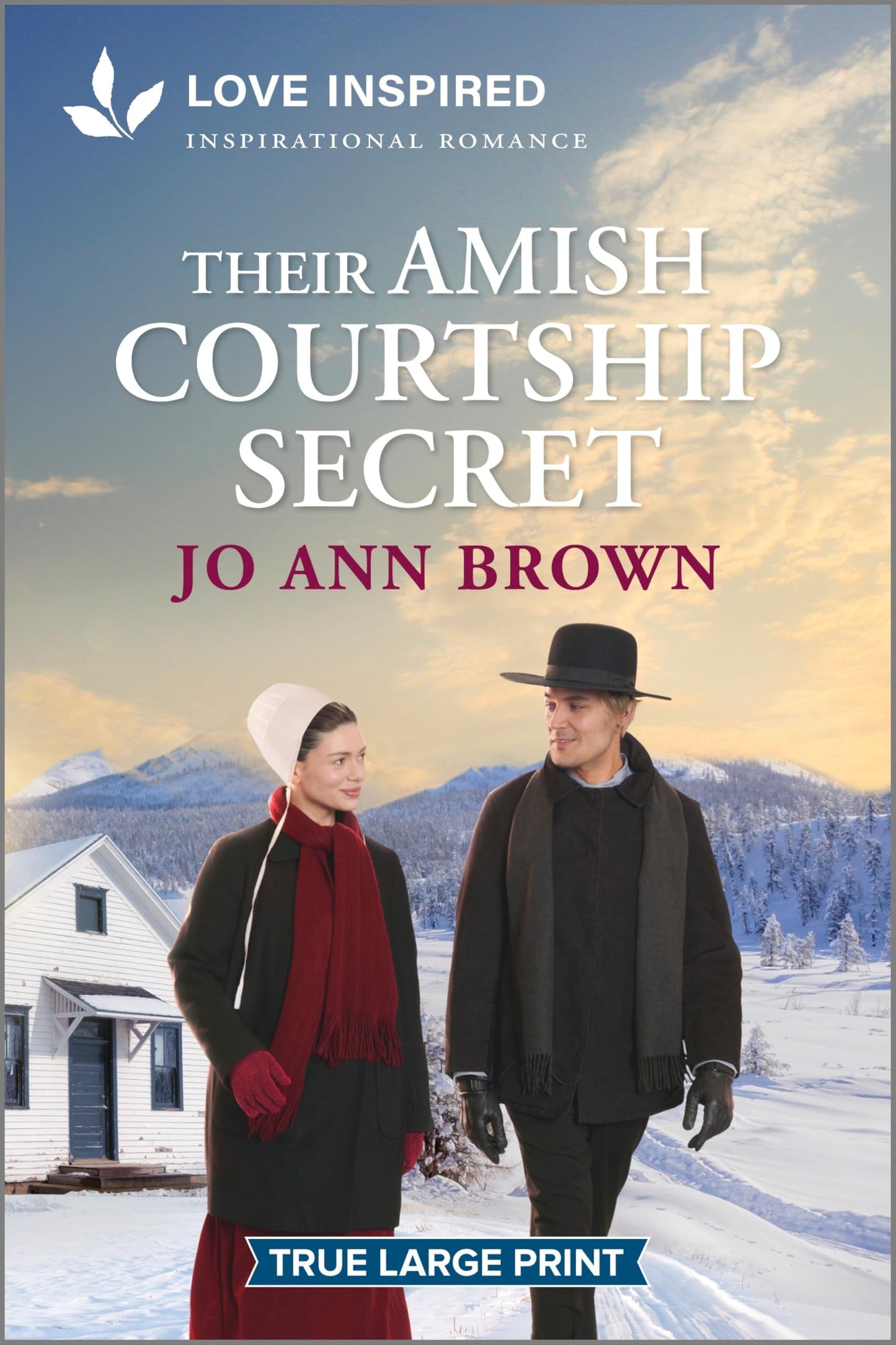 Their Amish Courtship Secret: An Uplifting Inspirational Romance – A Sweet Fake Relationship Story Set on an Amish Farm (Amish of Lost River, 3)