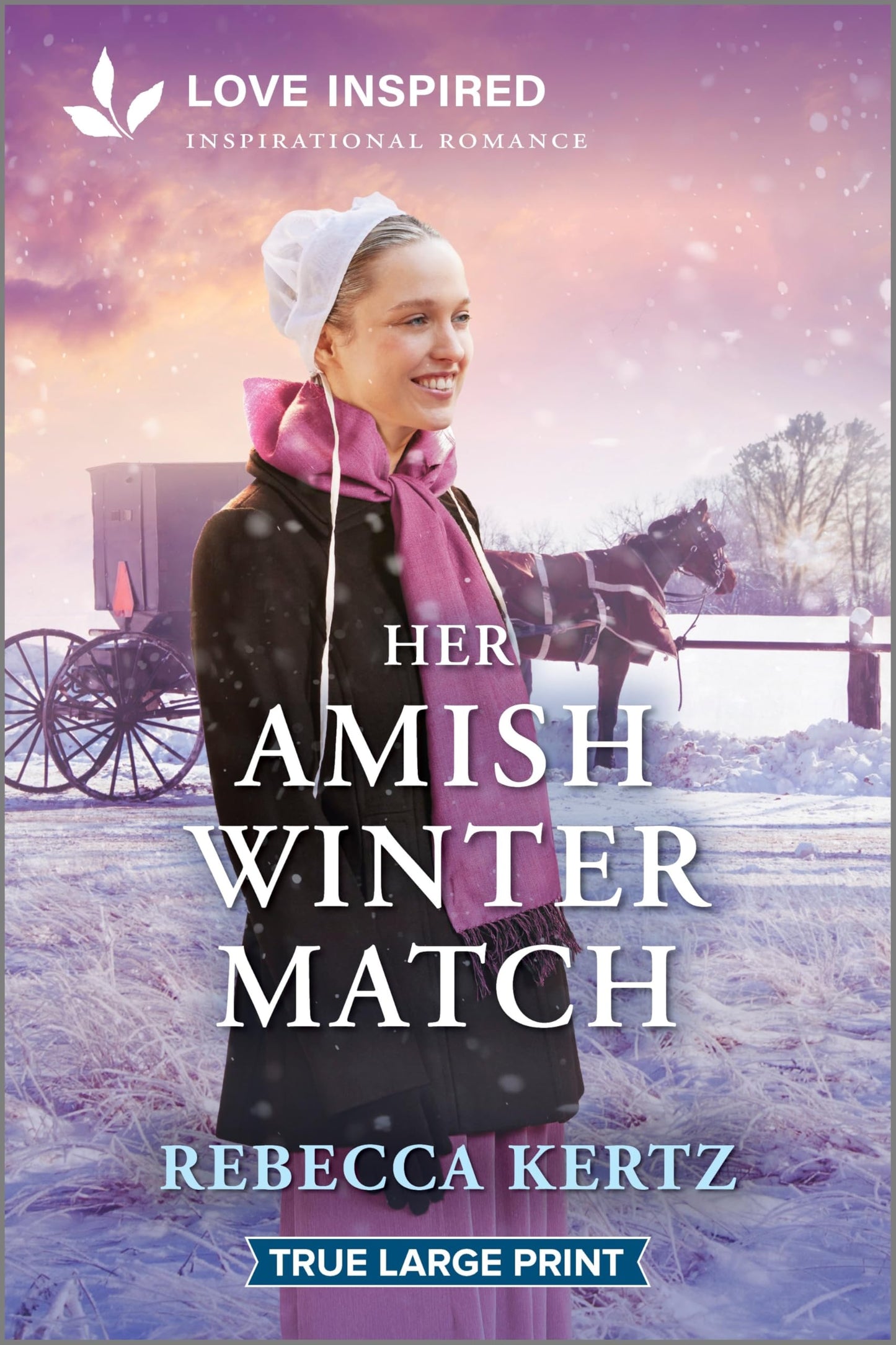 Her Amish Winter Match: An Uplifting Inspirational Romance – A Grumpy Sunshine Inspirational Small Town Story