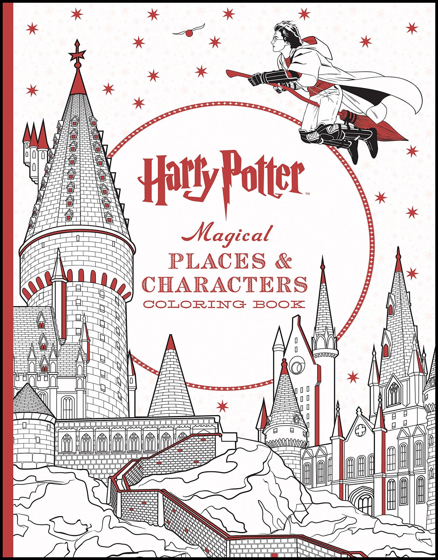 Harry Potter Magical Places & Characters Coloring Book - 4666