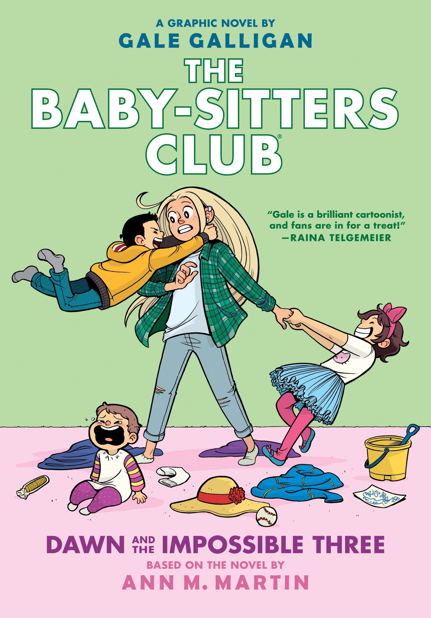 Dawn and the Impossible Three: A Graphic Novel (The Baby-Sitters Club #5) (5) (The Baby-Sitters Club Graphix)