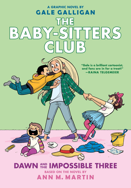 Dawn and the Impossible Three: A Graphic Novel (The Baby-Sitters Club #5) (5) (The Baby-Sitters Club Graphix)