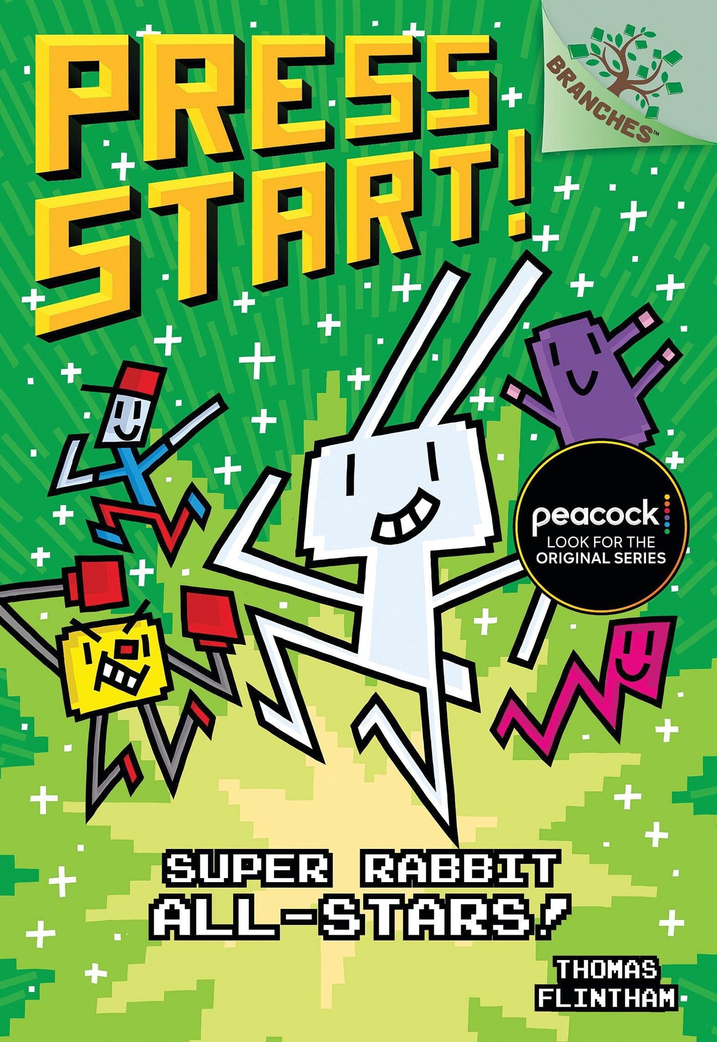 Super Rabbit All-Stars!: A Branches Book (Press Start! #8) (8)