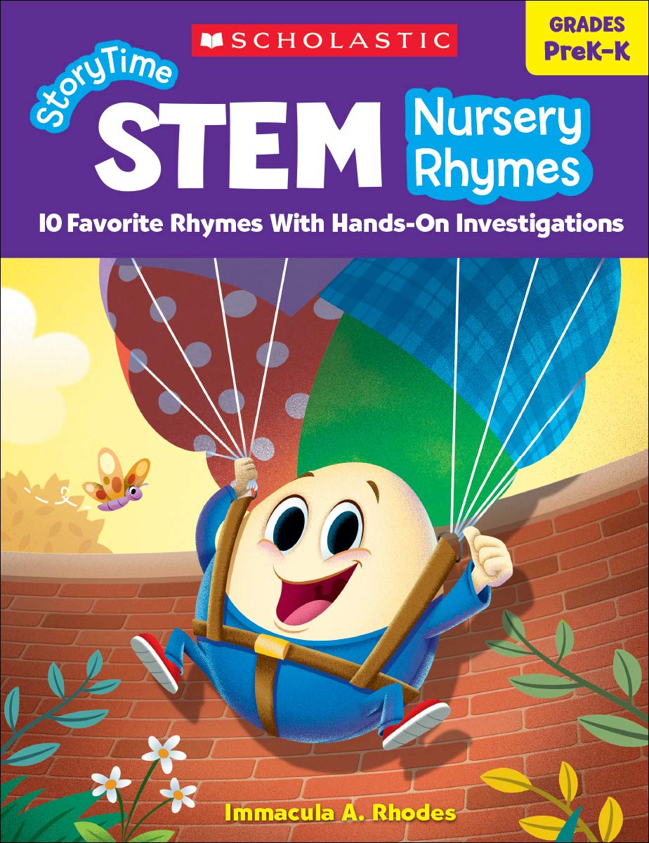 Scholastic Storytime STEM Nursery Rhymes Book, Grades PreK to K