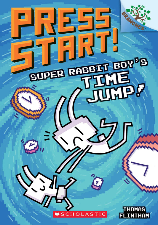 Super Rabbit Boys Time Jump!: A Branches Book (Press Start! #9) (9)