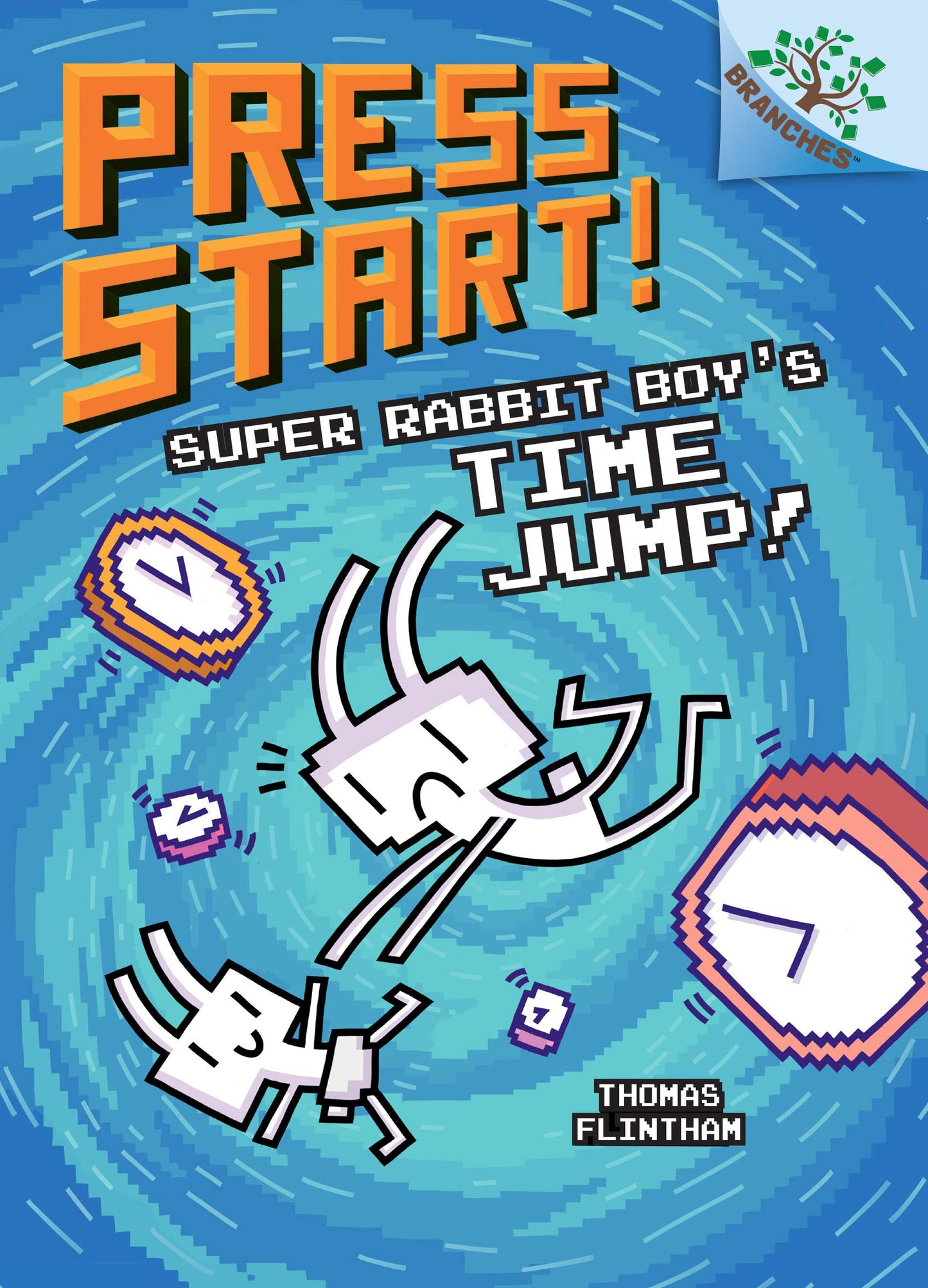 Super Rabbit Boy’s Time Jump!: A Branches Book (Press Start! #9) (8)