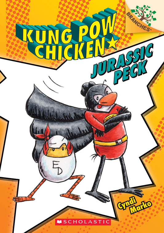 Jurassic Peck: A Branches Book (Kung Pow Chicken #5) (5) - 6743