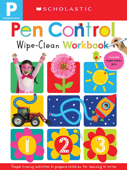 Pen Control: Scholastic Early Learners (Wipe-Clean) - 5951