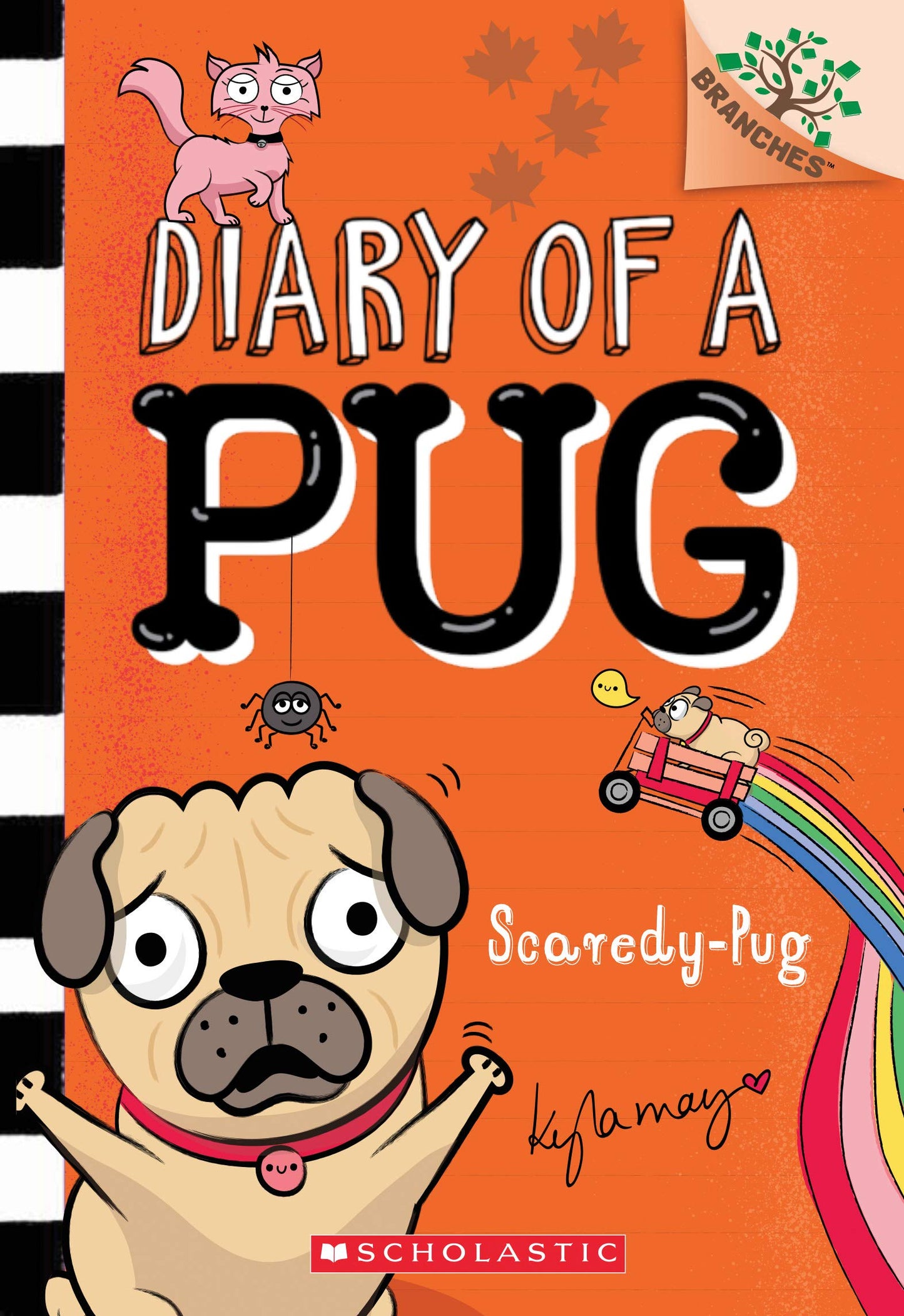 Scaredy-Pug: A Branches Book (Diary of a Pug #5) (5) - 2990