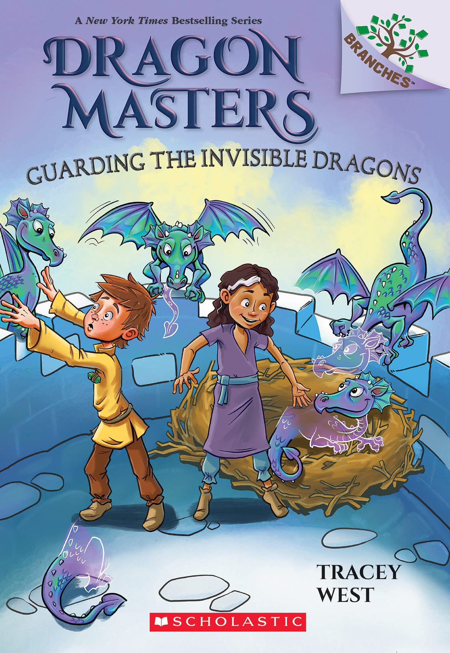 Guarding the Invisible Dragons: A Branches Book (Dragon Masters #22) (22)