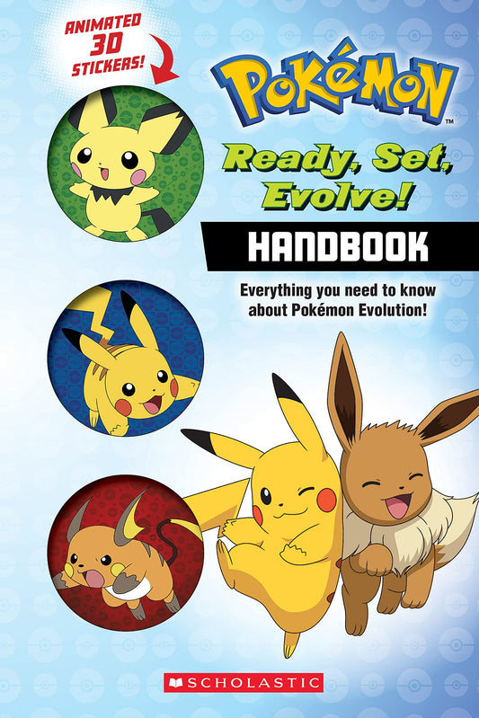 Ready, Set, Evolve! Handbook: With 3D Stickers (Pokmon) - 3935