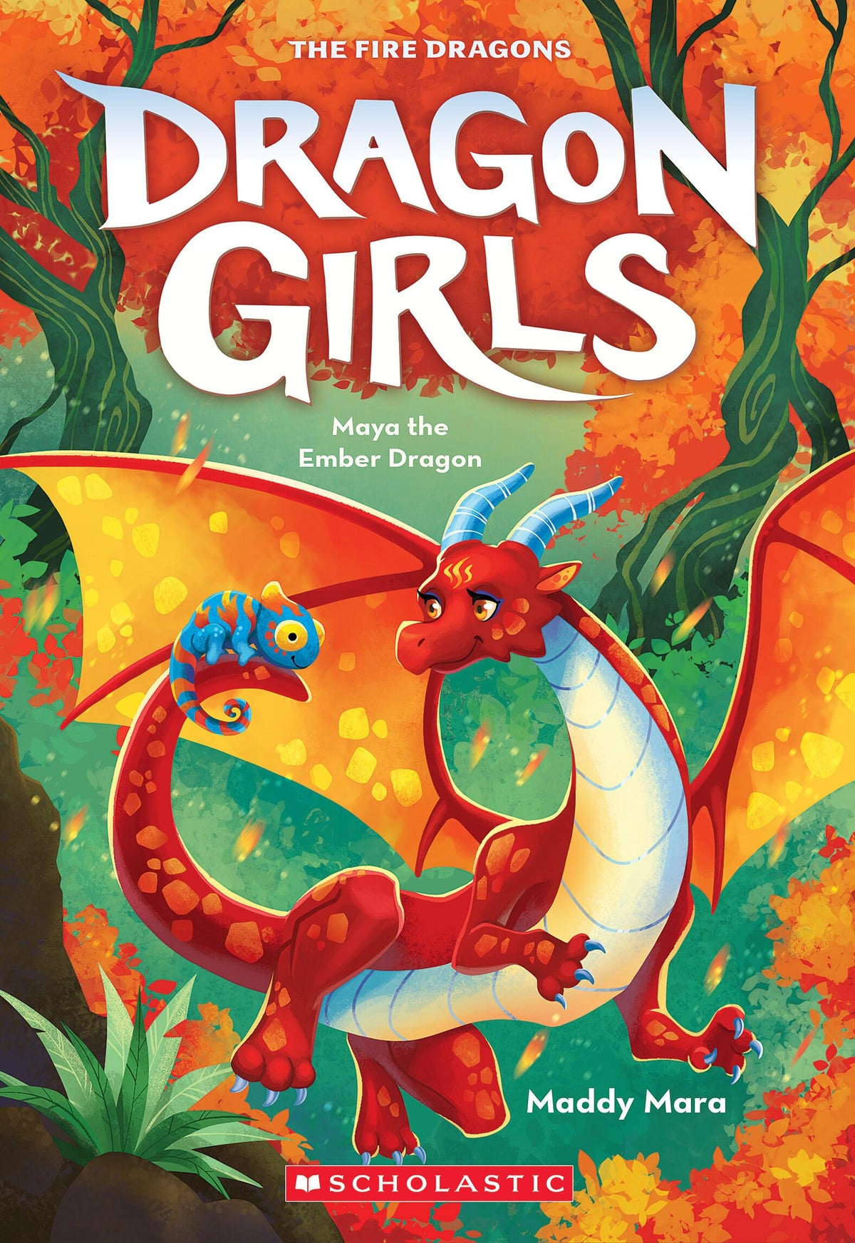 Maya the Ember Dragon (Dragon Girls #18) (18)