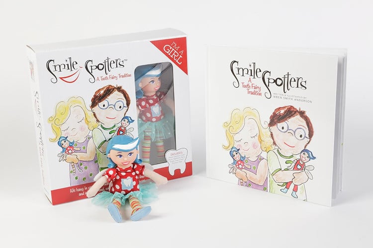 Smile Spotters, a Tooth Fairy Tradition Girl Doll