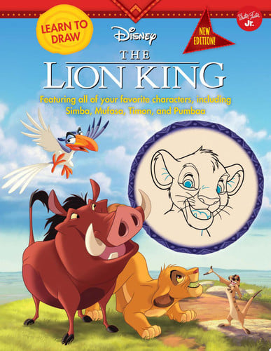 Learn to Draw Disney The Lion King New edition! Featuring all of your favorite characters, including Simba, Mufasa, Timon, and Pumbaa