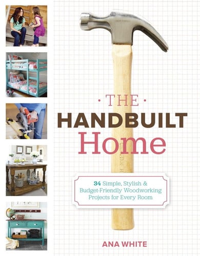The handbuilt home: 34 simple, stylish & budget-friendly woodworking projects for every room