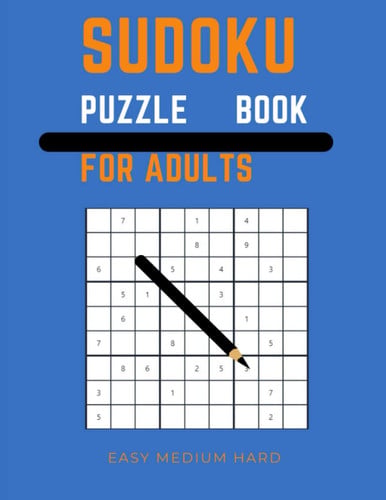 2023 Sudoku Puzzle Book For Adults