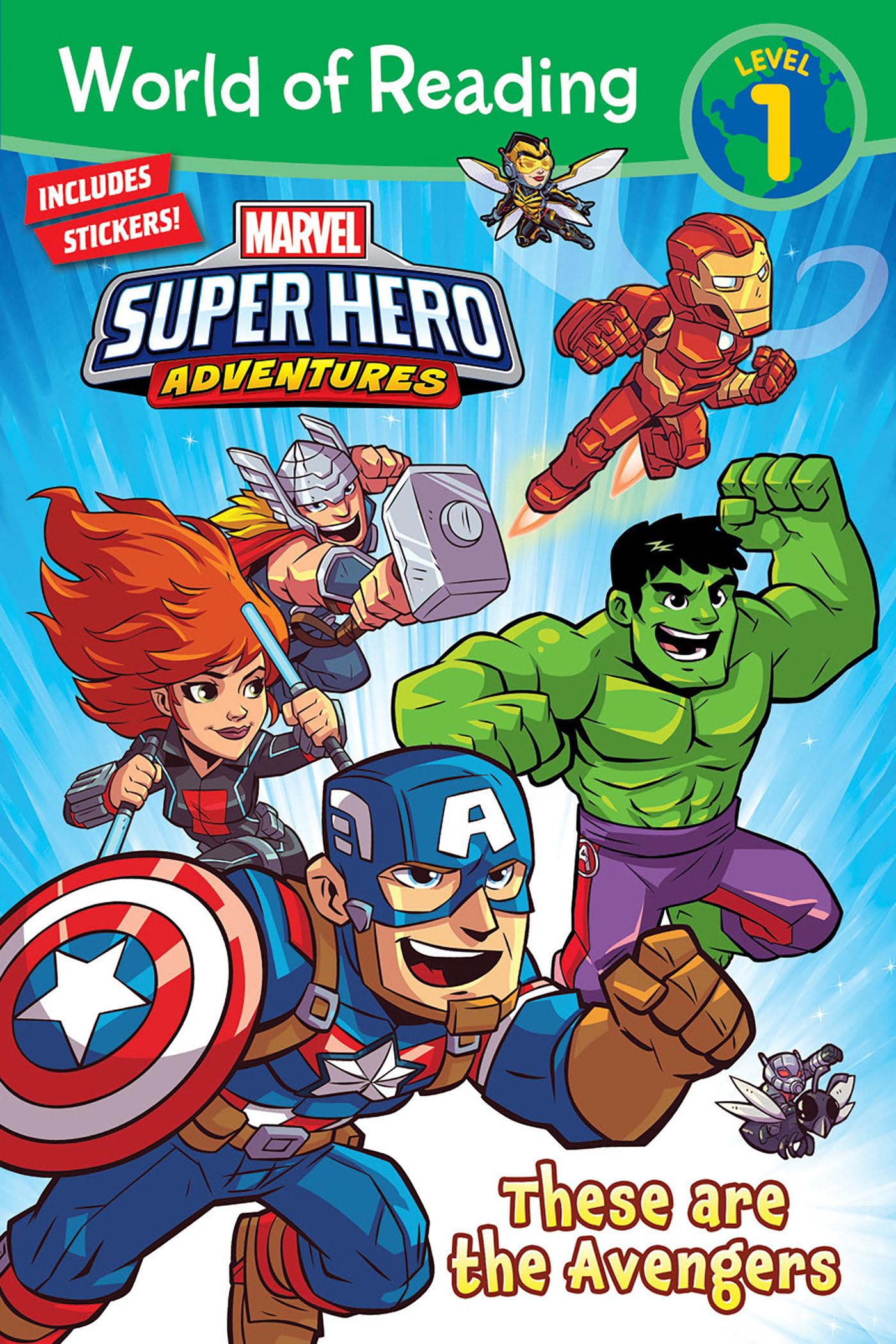 World of Reading: Marvel Super Hero Adventures: These are the Avengers-Level 1 - 3463