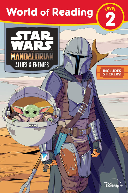 Star Wars: The Mandalorian: Allies & Enemies Level 2 Reader (World of Reading) - 2624