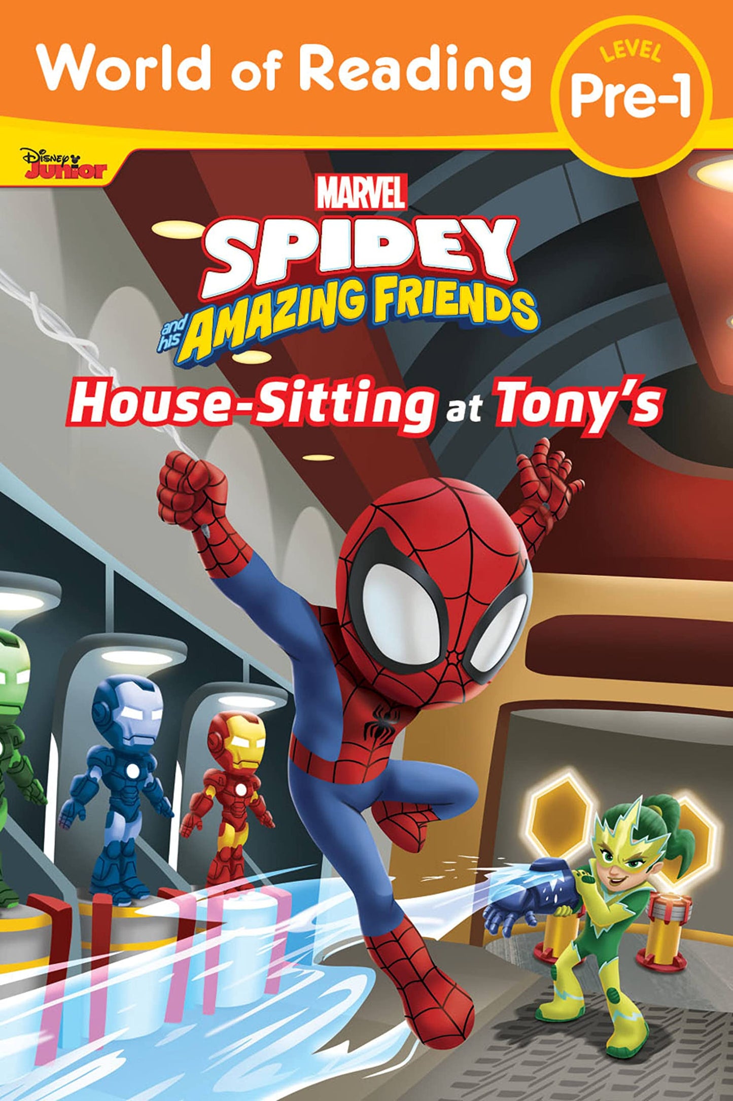 World of Reading: Spidey and His Amazing Friends: Housesitting at Tony's - 8253