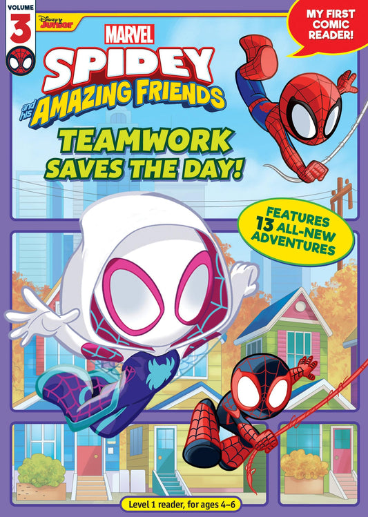 Spidey and His Amazing Friends: Teamwork Saves the Day!: My First Comic Reader! (Spidey and His Amazing Friends, My First Comic Reader!, 3) - 5230