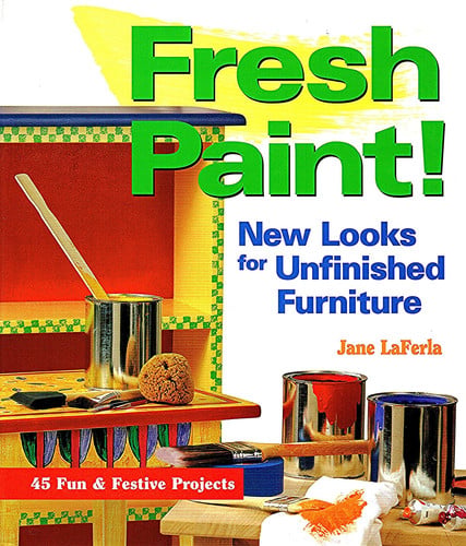 Fresh paint! new looks for unfinished furniture