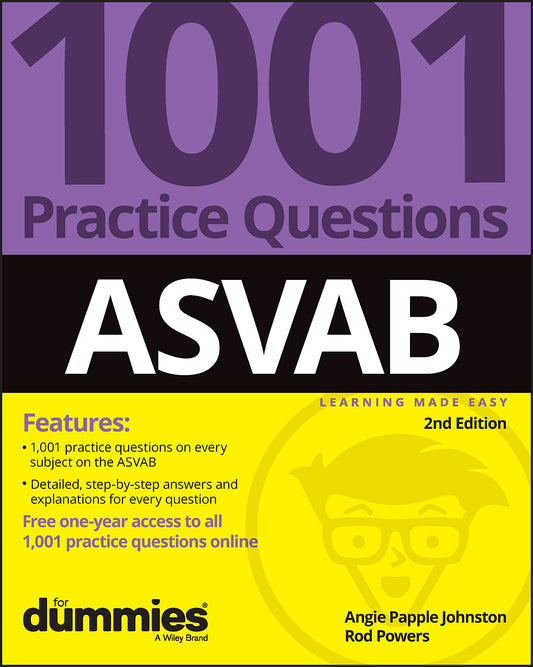 ASVAB: 1001 Practice Questions For Dummies (+ Online Practice) (For Dummies (Career/Education))