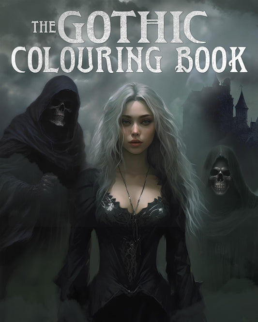 The Gothic Colouring Book: Over 45 Images (Arcturus Horror Colouring)
