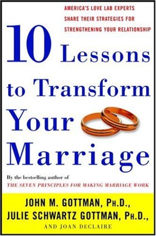Ten Lessons to Transform Your Marriage: America's Love Lab Experts Share Their Strategies for Strengthening Your Relationship - 6941