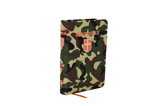 ICB, Holy Bible, Compact Kids Bible, Flexcover, Green: Green Camo - 2370