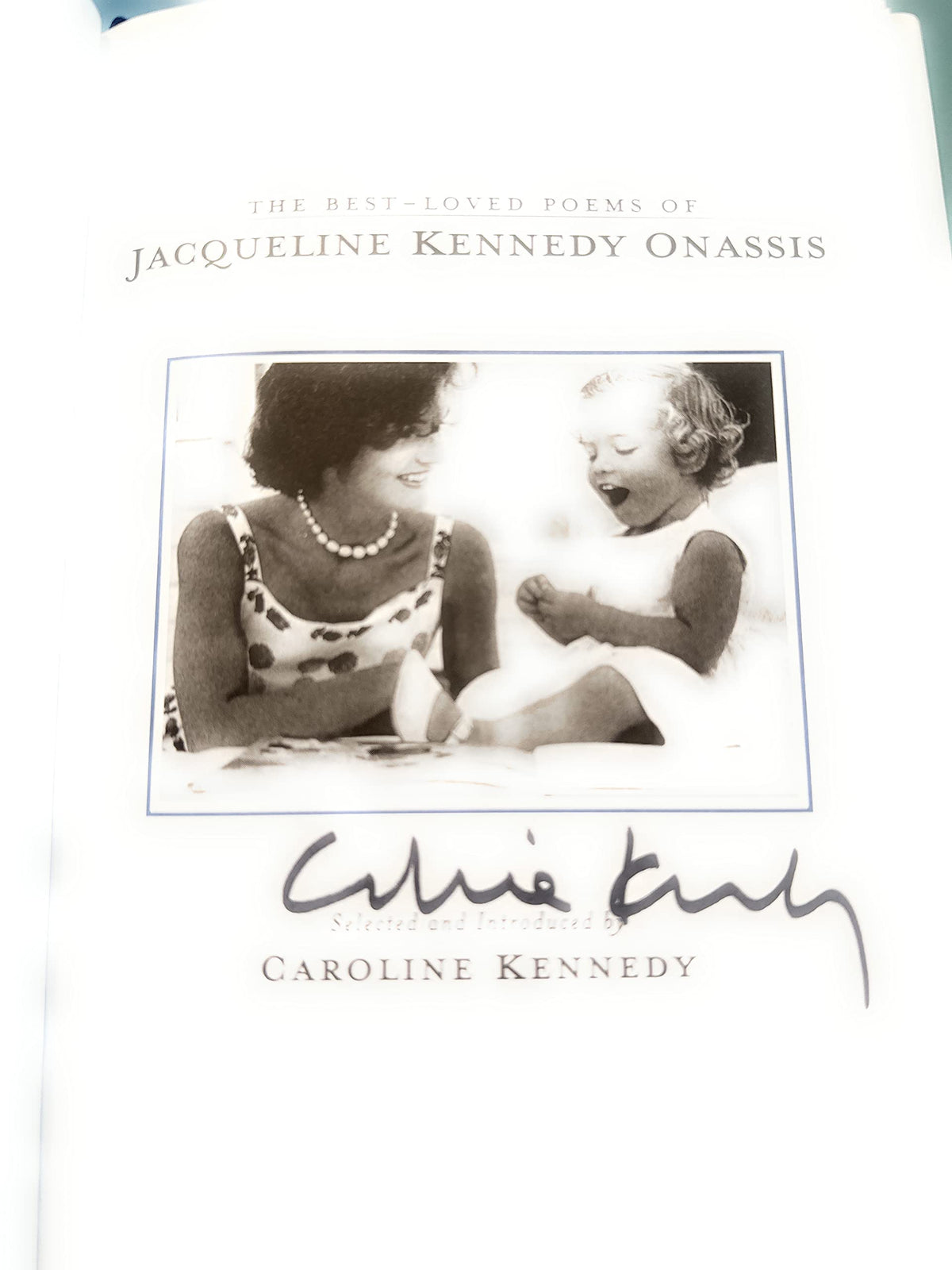 The Best-Loved Poems of Jacqueline Kennedy Onassis