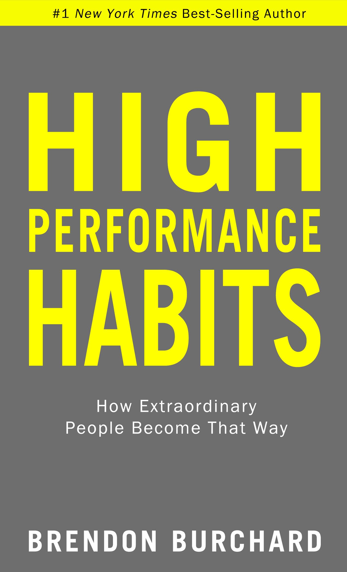 HIGH PERFORMANCE HABITS: HOW EXT