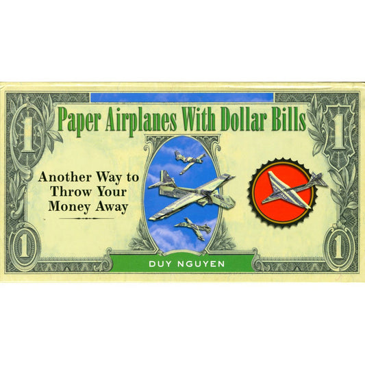 Paper Airplanes With Dollar Bills - 4645