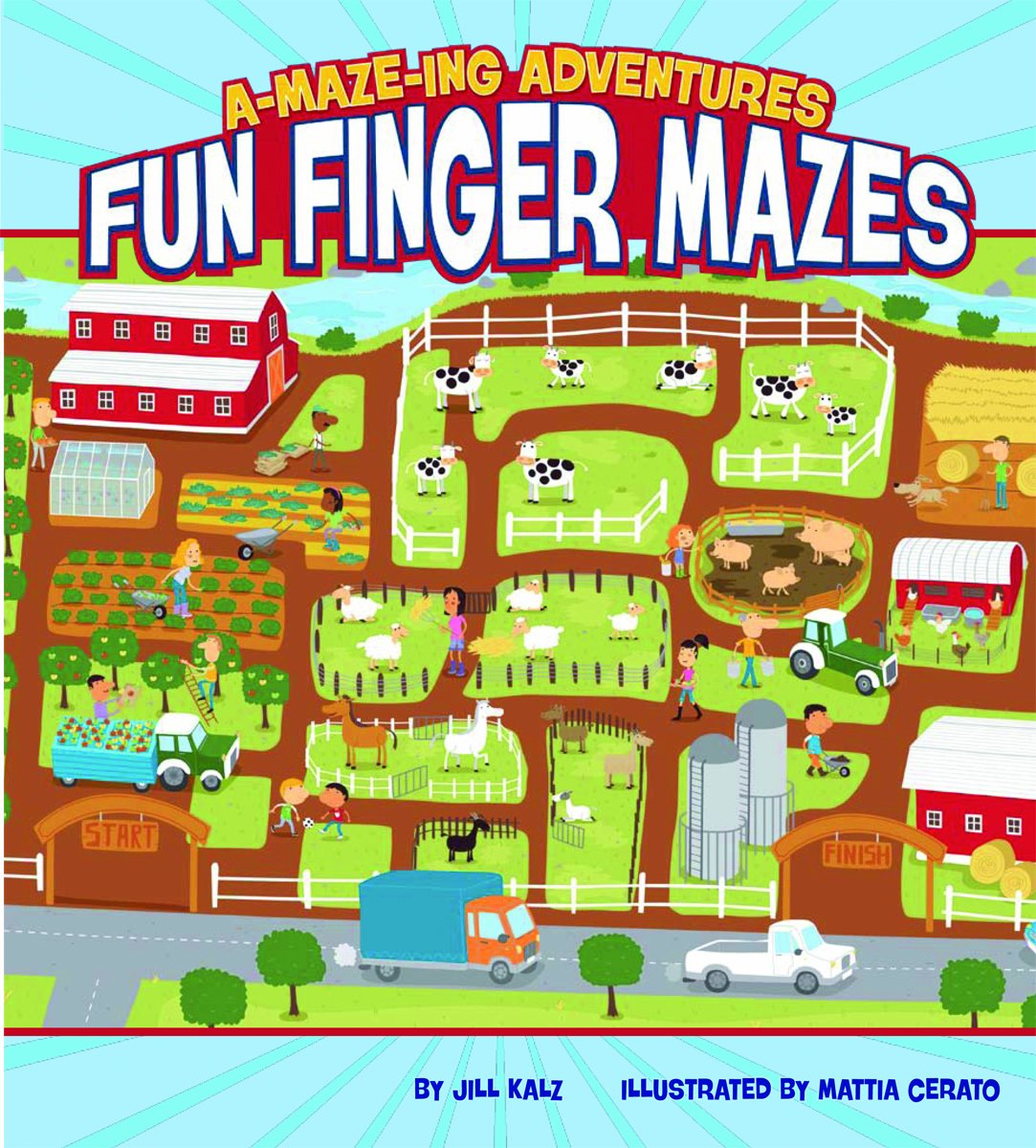 A-MAZE-ing Adventures: Fun Finger Mazes