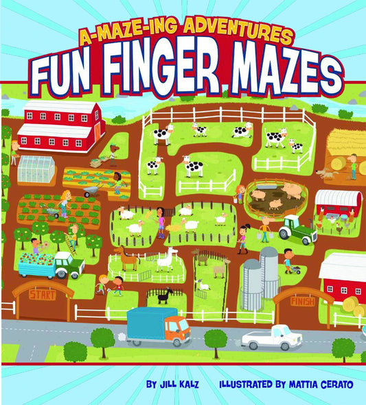A-MAZE-ing Adventures: Fun Finger Mazes