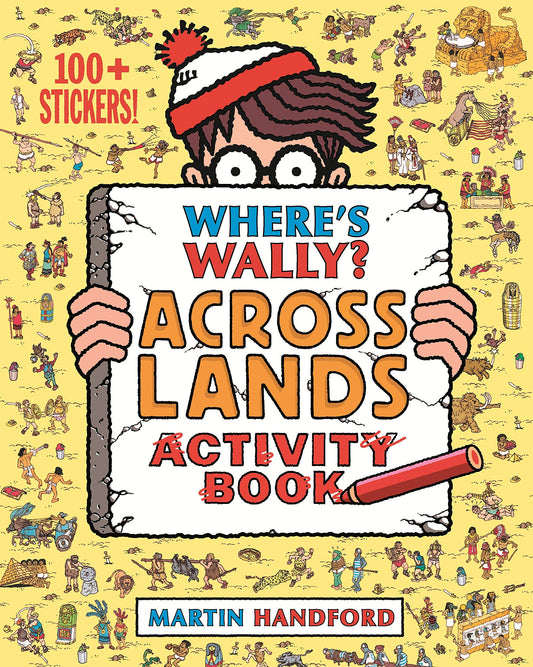 Wheres Wally Across Lands Activity Book - 7485