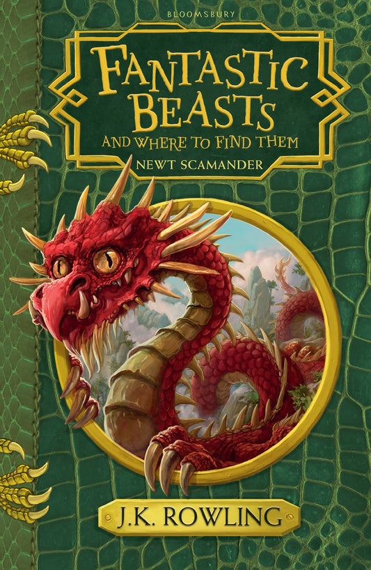 Fantastic beasts and where to find them: hogwarts library book