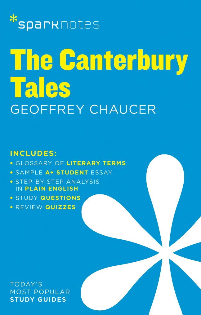 The Canterbury Tales SparkNotes Literature Guide (Volume 20) (SparkNotes Literature Guide Series) - 5322