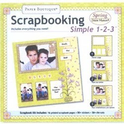 Scrapbooking, Simple 1,2,3, Spring