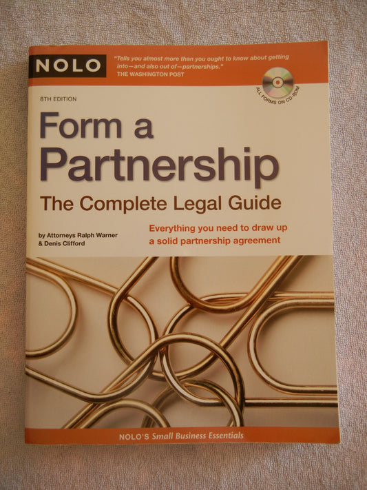 Form a Partnership: The Complete Legal Guide - 2292
