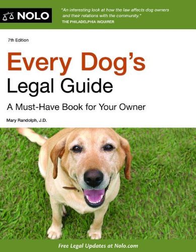 Every Dog's Legal Guide: A Must-Have Book for Your Owner
