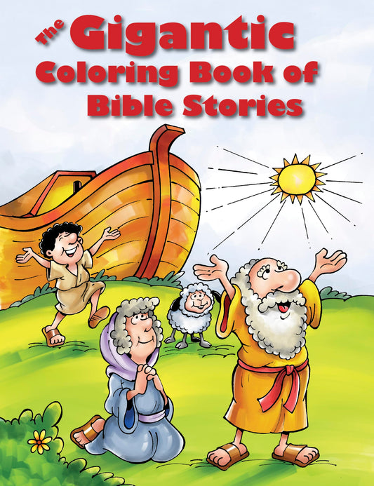 The Gigantic Coloring Book of Bible Stories - 3036