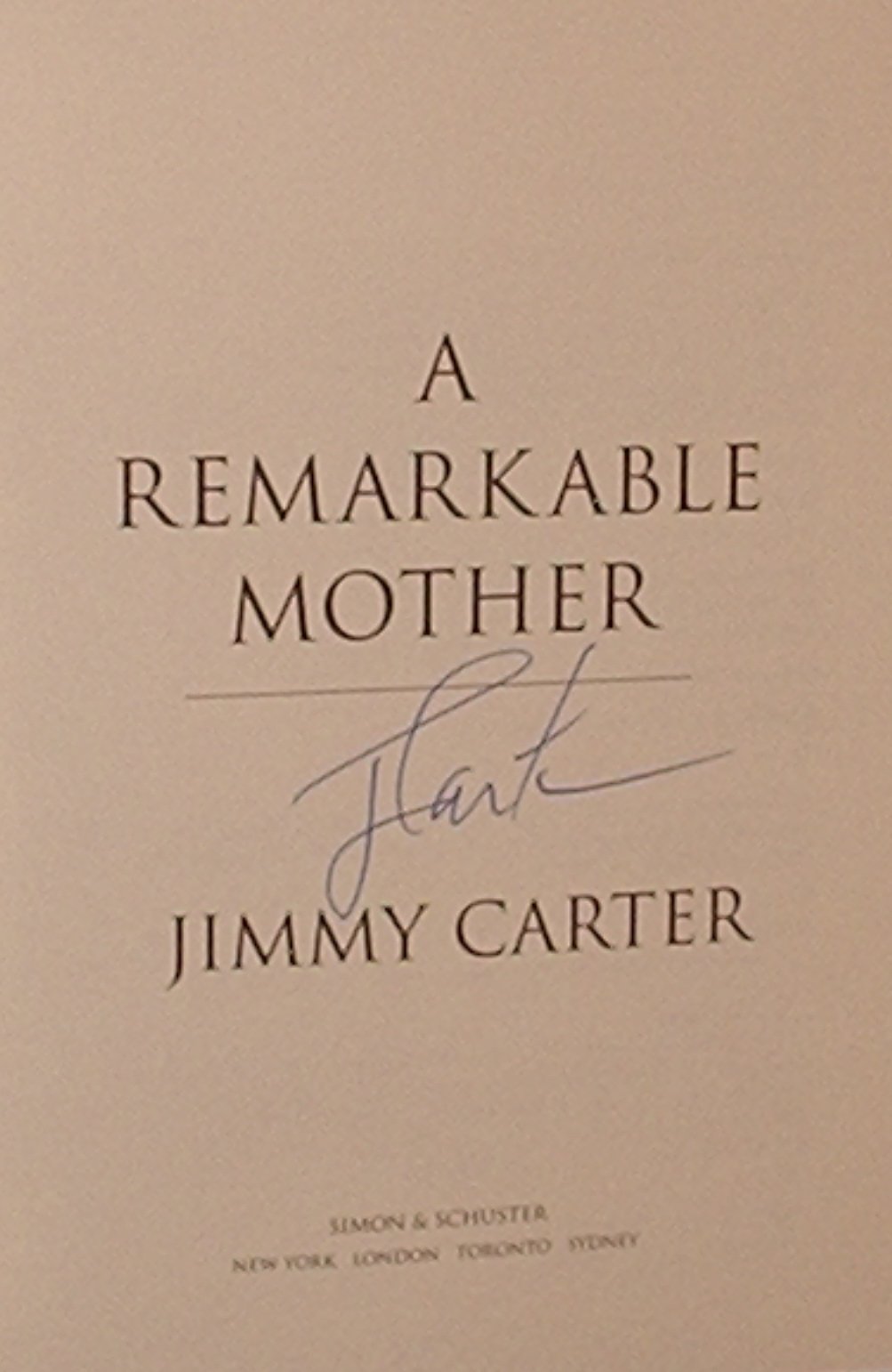 A Remarkable Mother