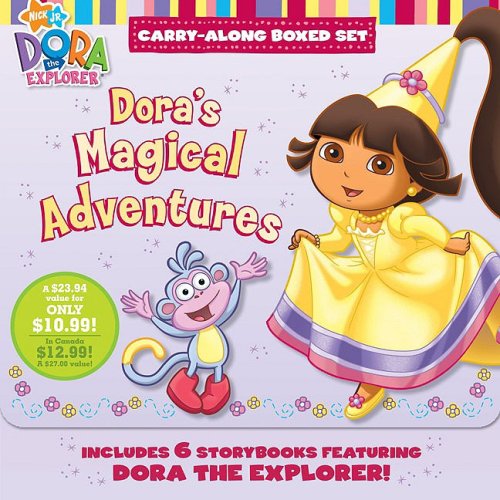 Dora's Magical Adventures: A Carry-Along Boxed Set (Nick JR. Carry-Along Boxed Set) (Dora the Explorer) - 8613