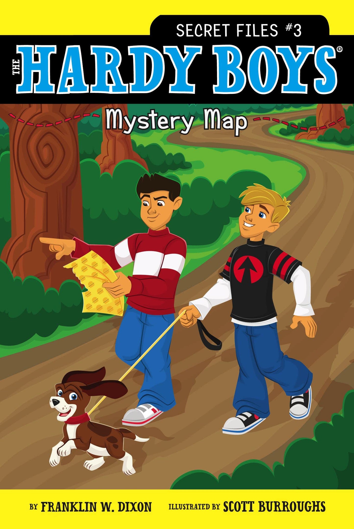 Mystery Map (3) (Hardy Boys: The Secret Files) - 1280